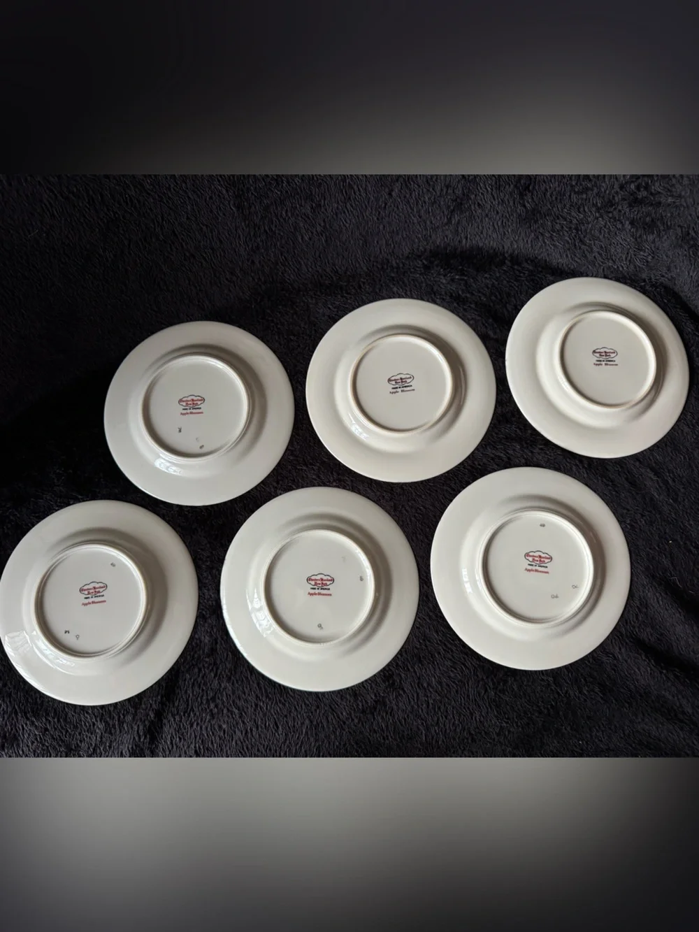 Theodore Haviland New York 6 Bread & Butter Plates 6.5” Apple Bossom